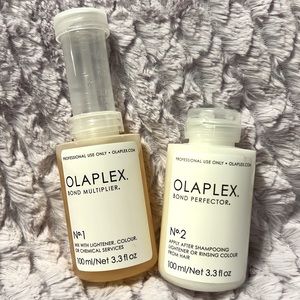 Olaplex No. 1 and No. 2